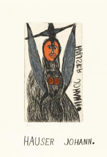 Johann Hauser - Frau mit Flügeln