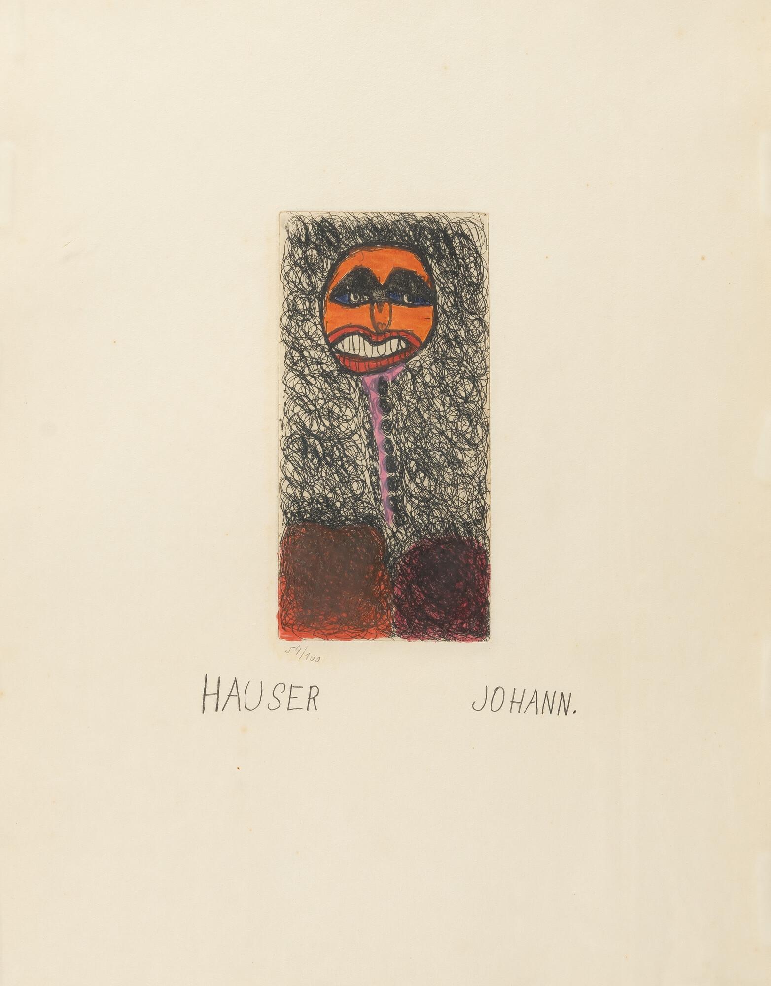 Johann Hauser - Frauenkopf