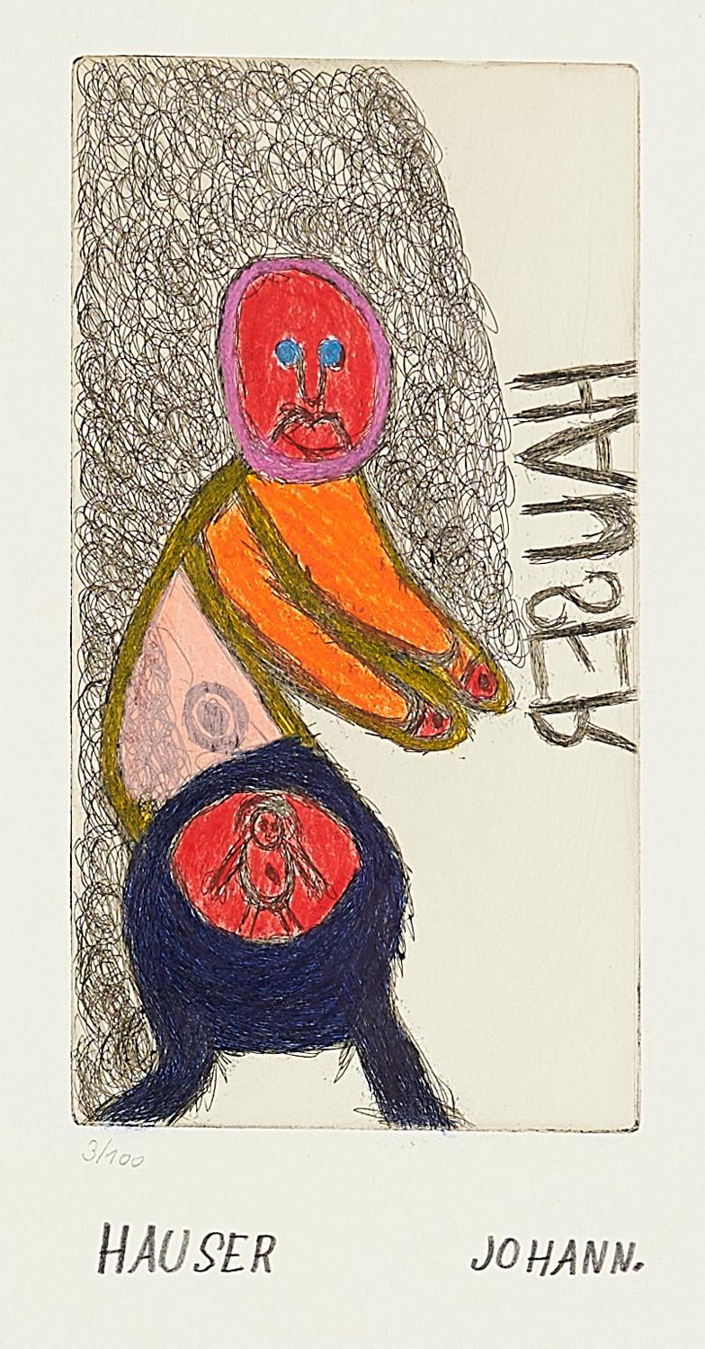 Johann Hauser - Schwangere Frau.