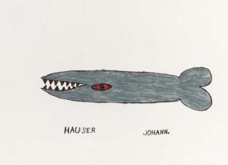 Johann Hauser - Untitled (Grey Shark)