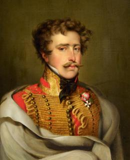 Johann Heinrich Beck - Porträt Gustav Adolph Prinz zu Hessen-Homburg