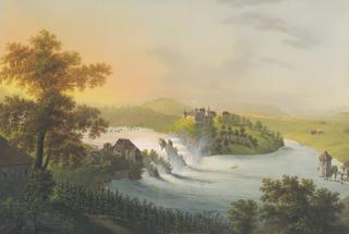 Johann Heinrich Bleuler - Der Rheinfall Bei Schaffhausen, 1820
