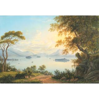 Johann Heinrich Bleuler - Les Iles Borromées Au Lac Majeur, 1836 Borromeo Islands, Lake Maggiore, 1836