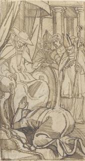 Johann Heinrich Füssli R.A. - Cardinal Pandulph granting King John absolution