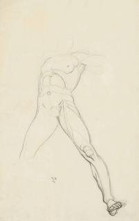 Johann Heinrich Füssli, R.A. - Studies Of The Dioscuri (Recto And Verso)