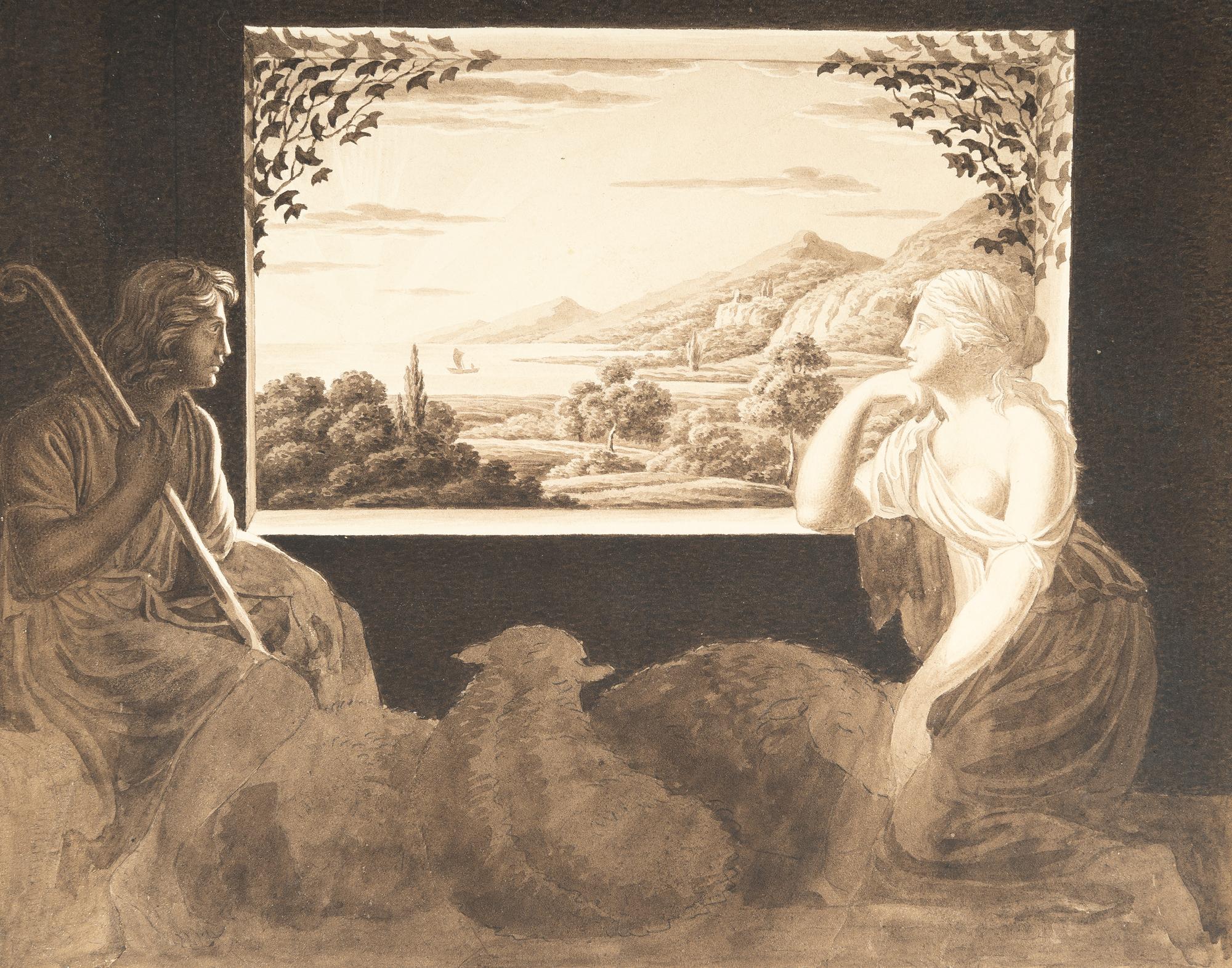 Johann Heinrich Lips - Der Abend