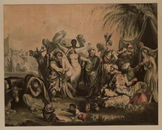 Johann Heinrich Ramberg - Le Marché aux Esclaves