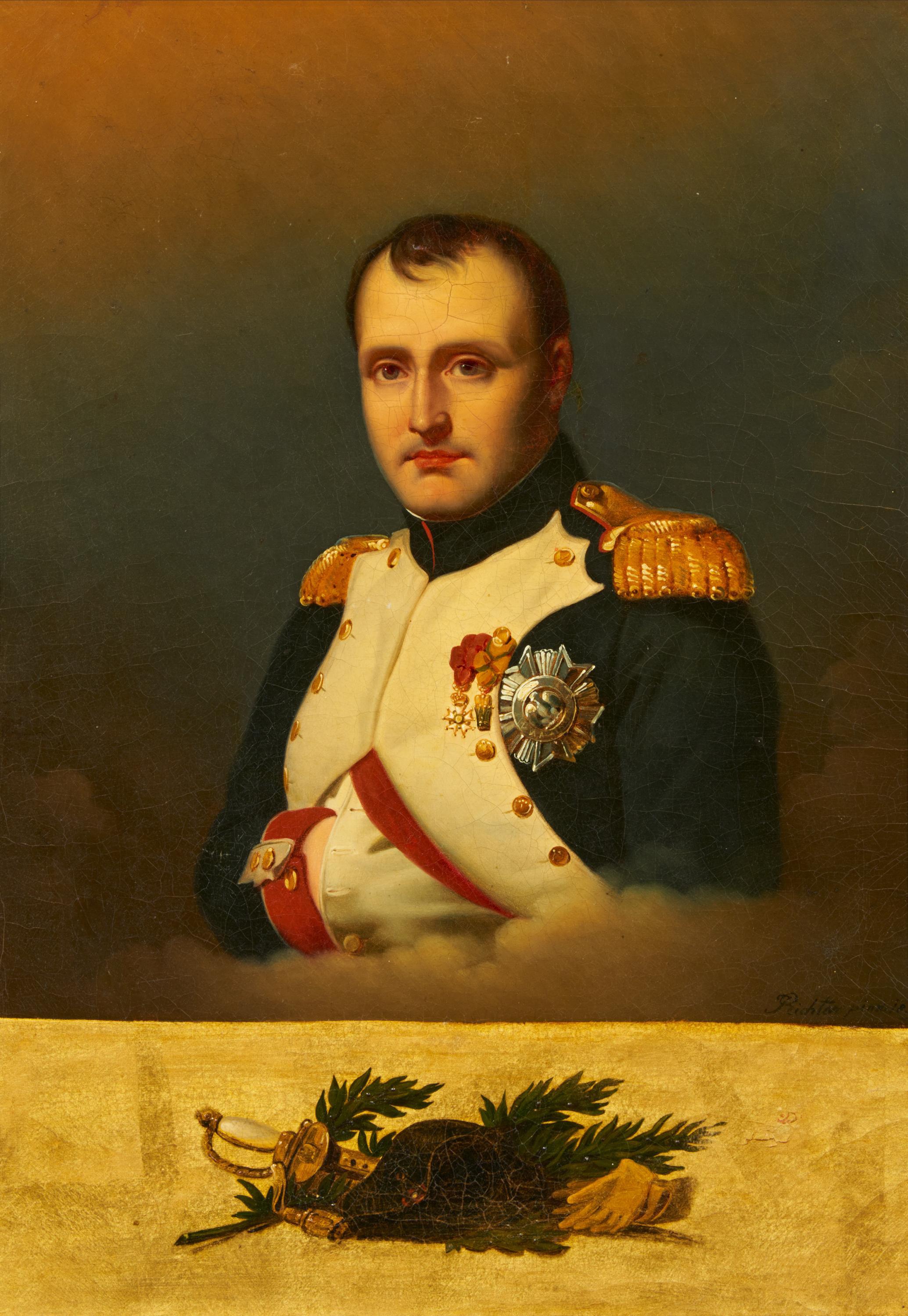Johann Heinrich Richter - Porträt Napoleon Bonaparte.