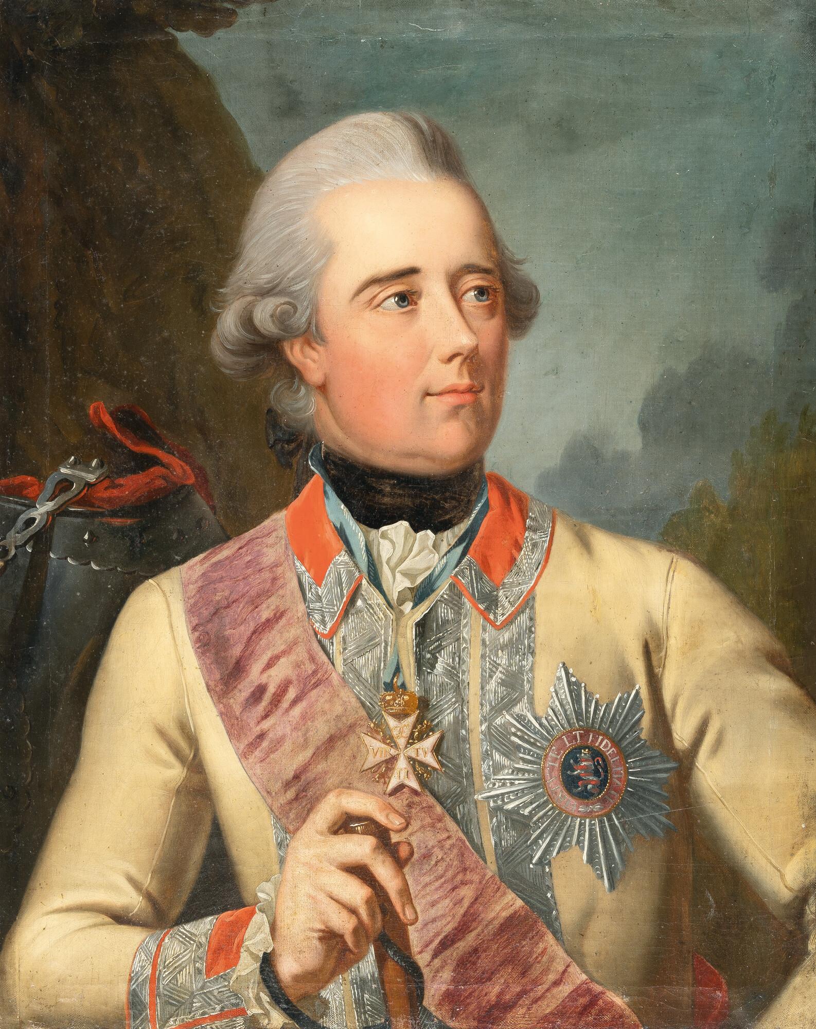 Johann Heinrich Tischbein d. Ä. - Bildnis des Generals Martin Ernst von Schlieffen