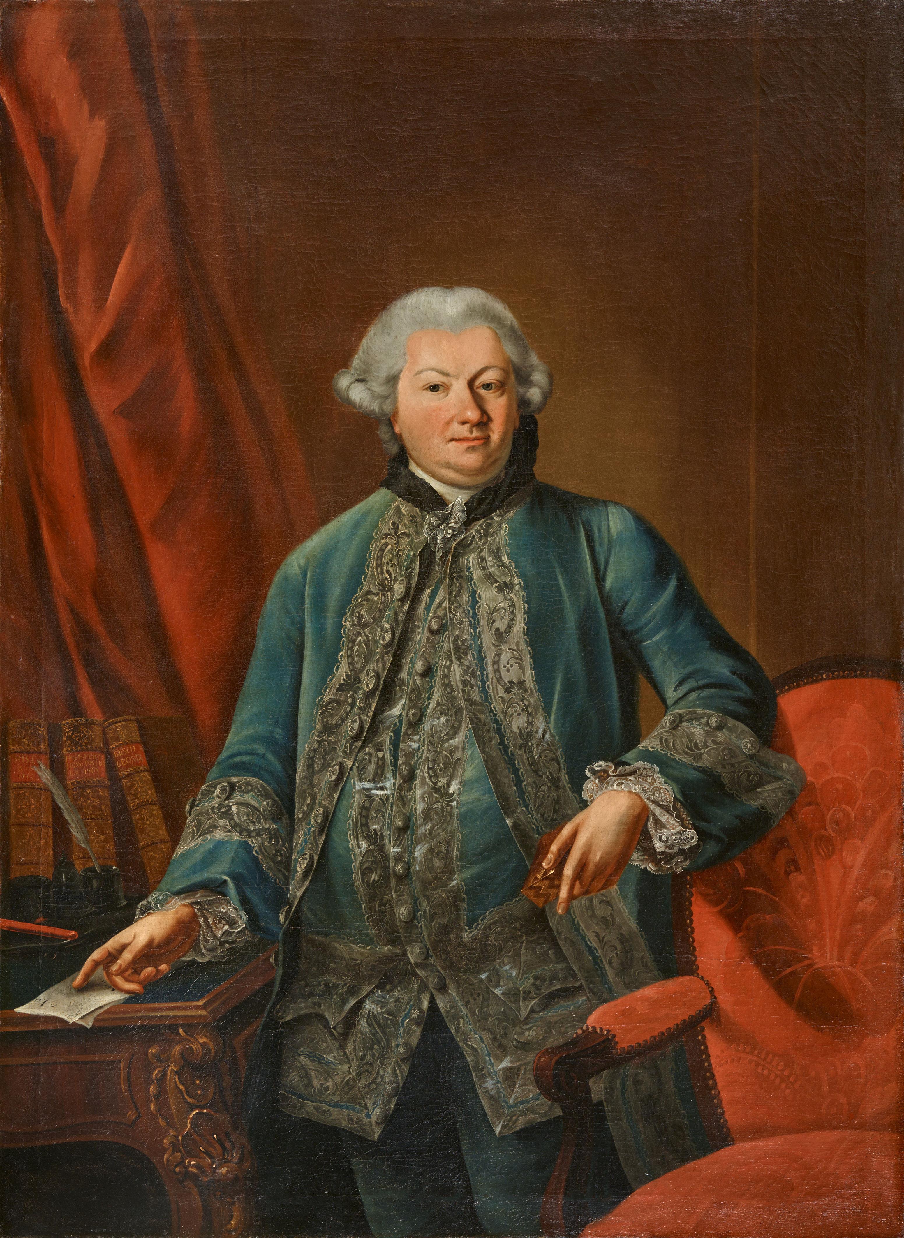 Johann Heinrich Tischbein d. Ä. - Portrait Johann Jacob von Uckermann II