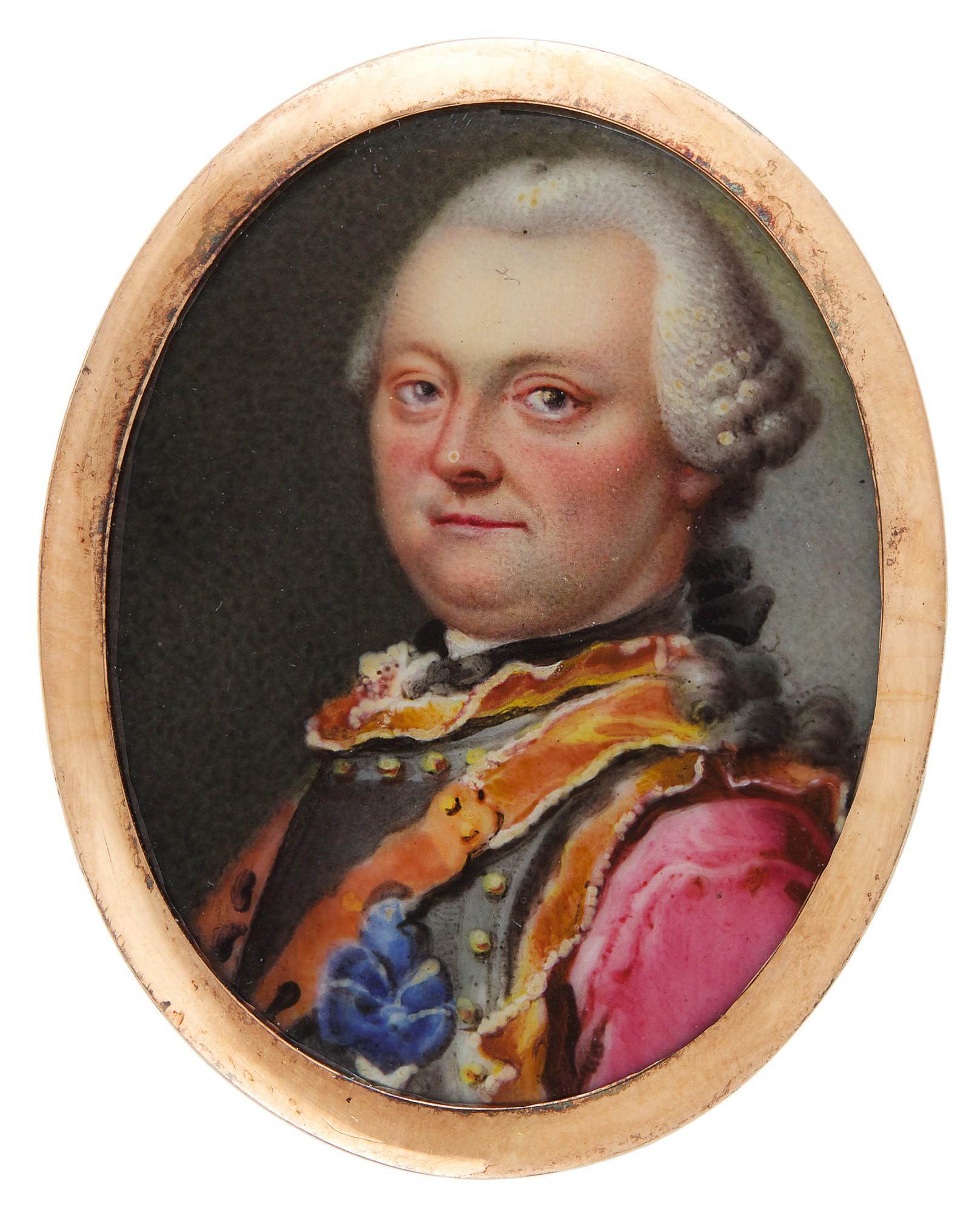 Johann Heinrich Von Hurter - Portrait Of A Gentleman