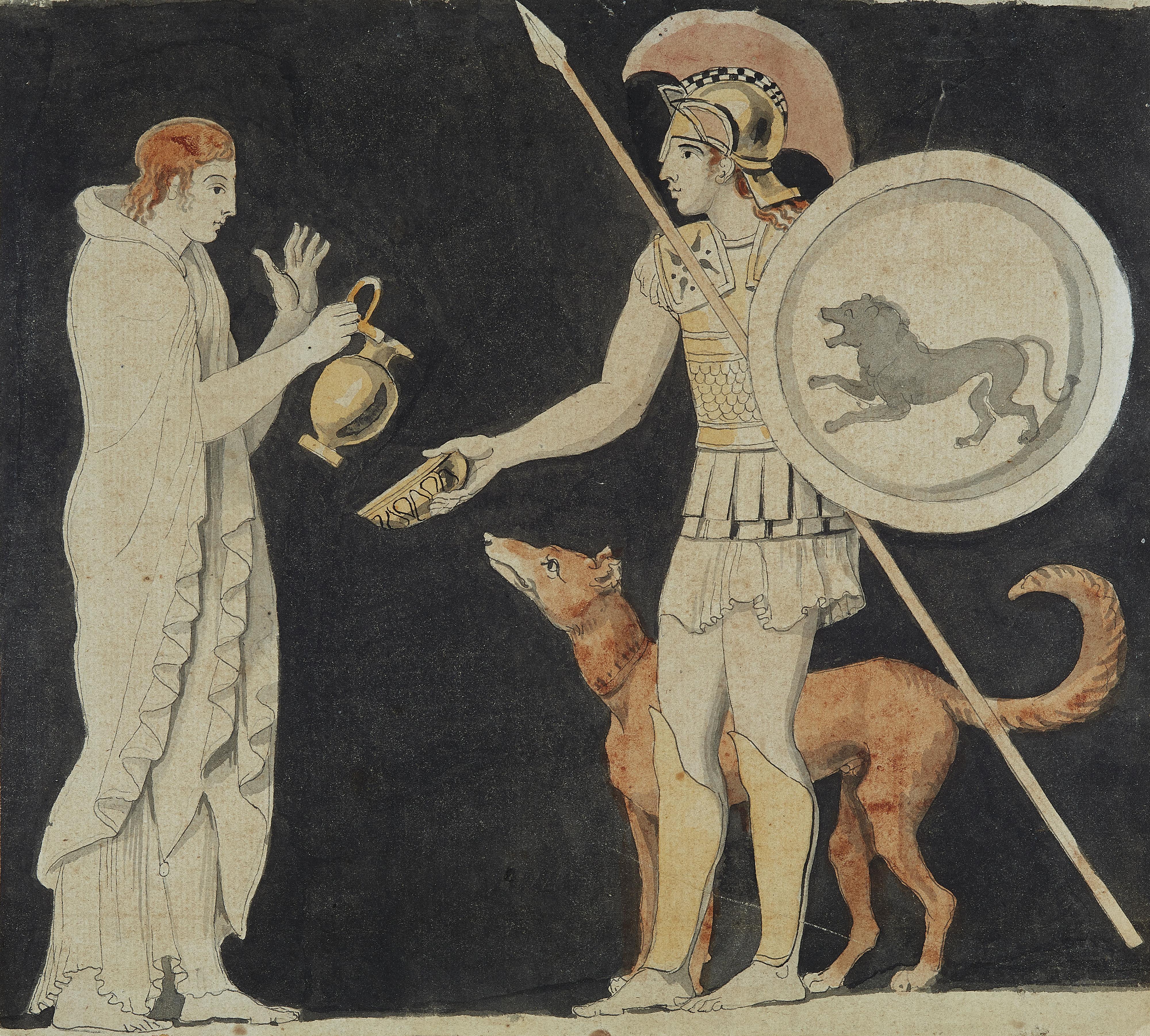 Johann Heinrich Wilhelm Tischbein - Antike Szene