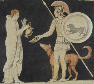 Johann Heinrich Wilhelm Tischbein - Antike Szene