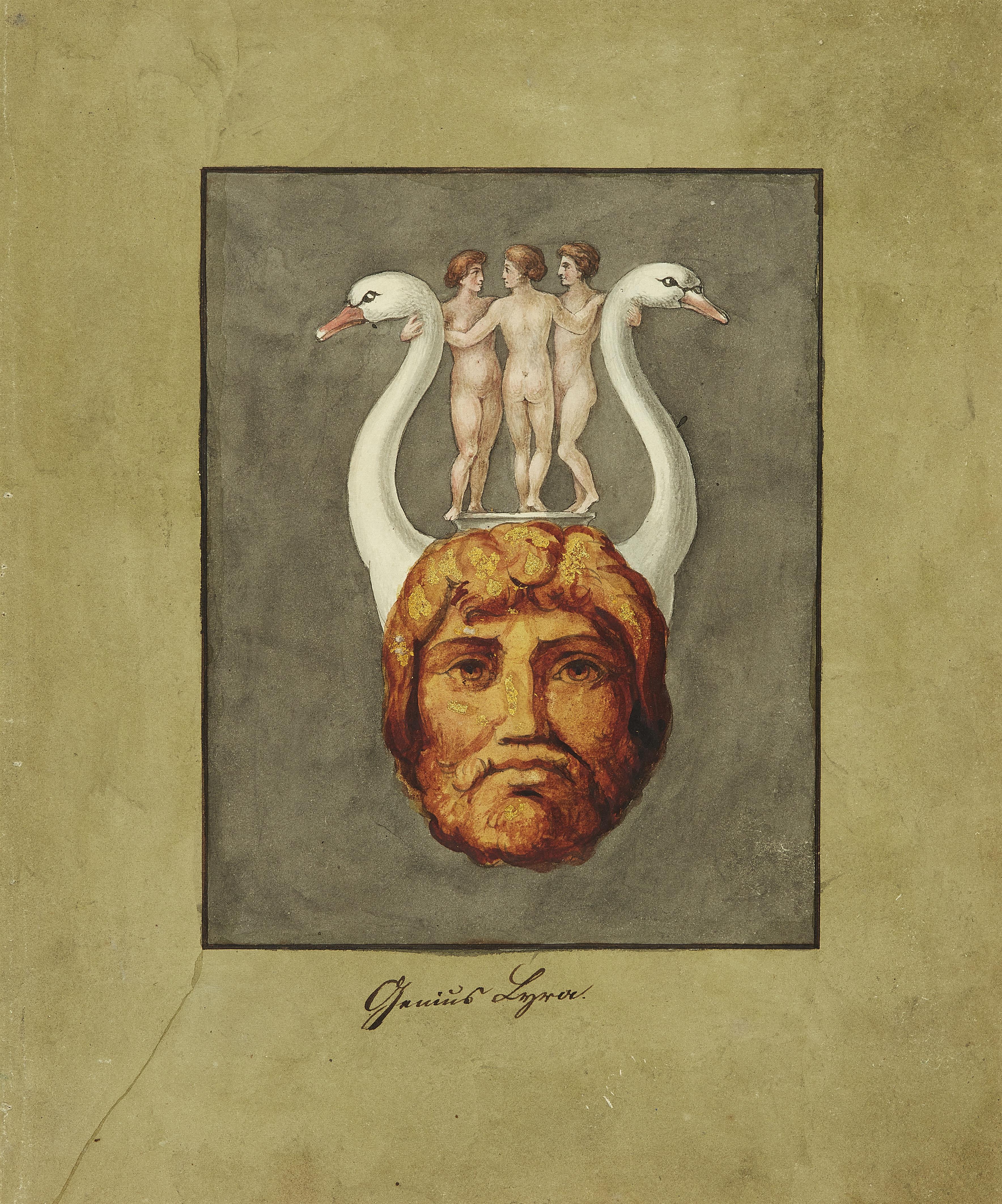 Johann Heinrich Wilhelm Tischbein - Genius Lyra - Die Leier des Genius