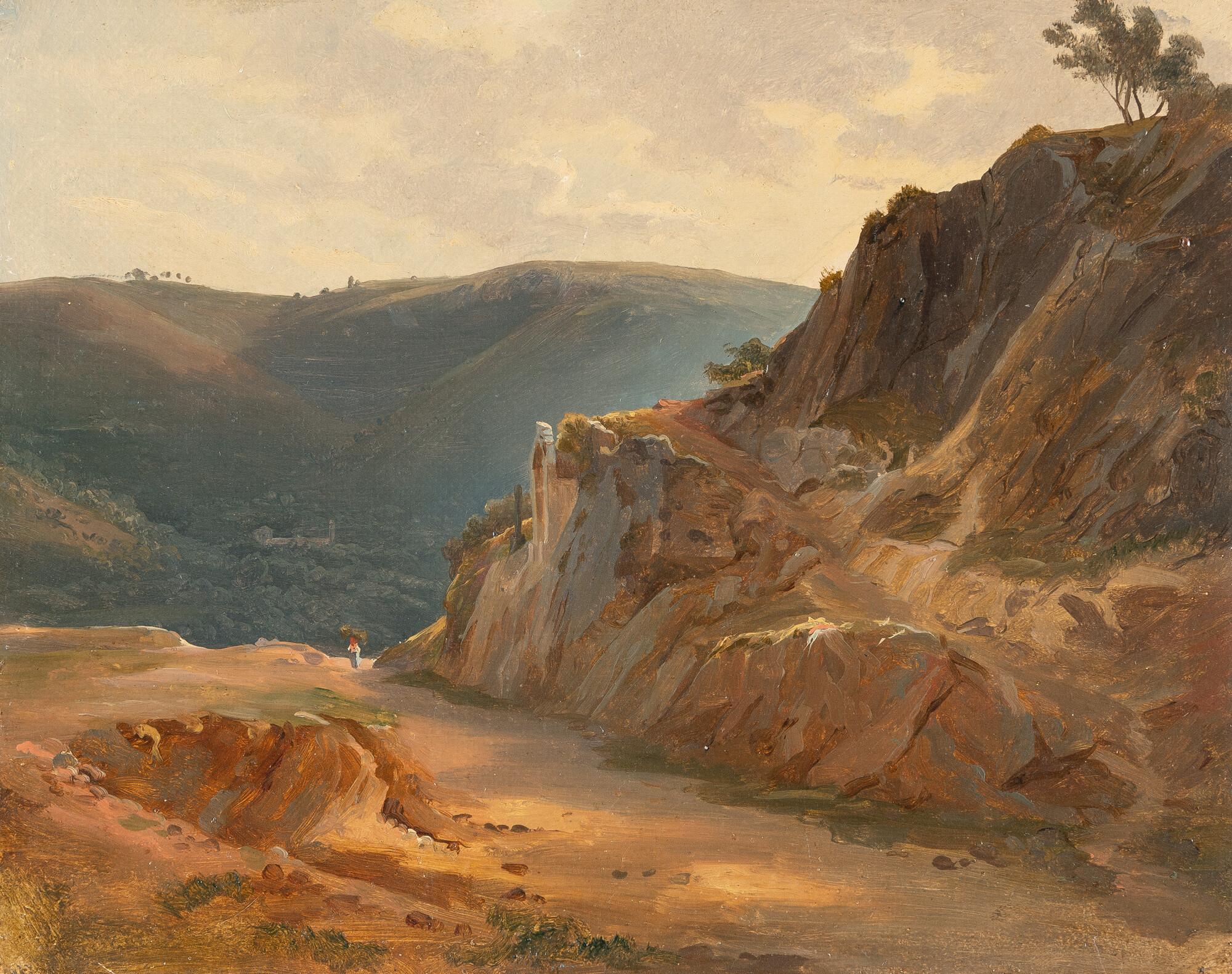 Johann Jacob Frey - In den Hügeln über Rom