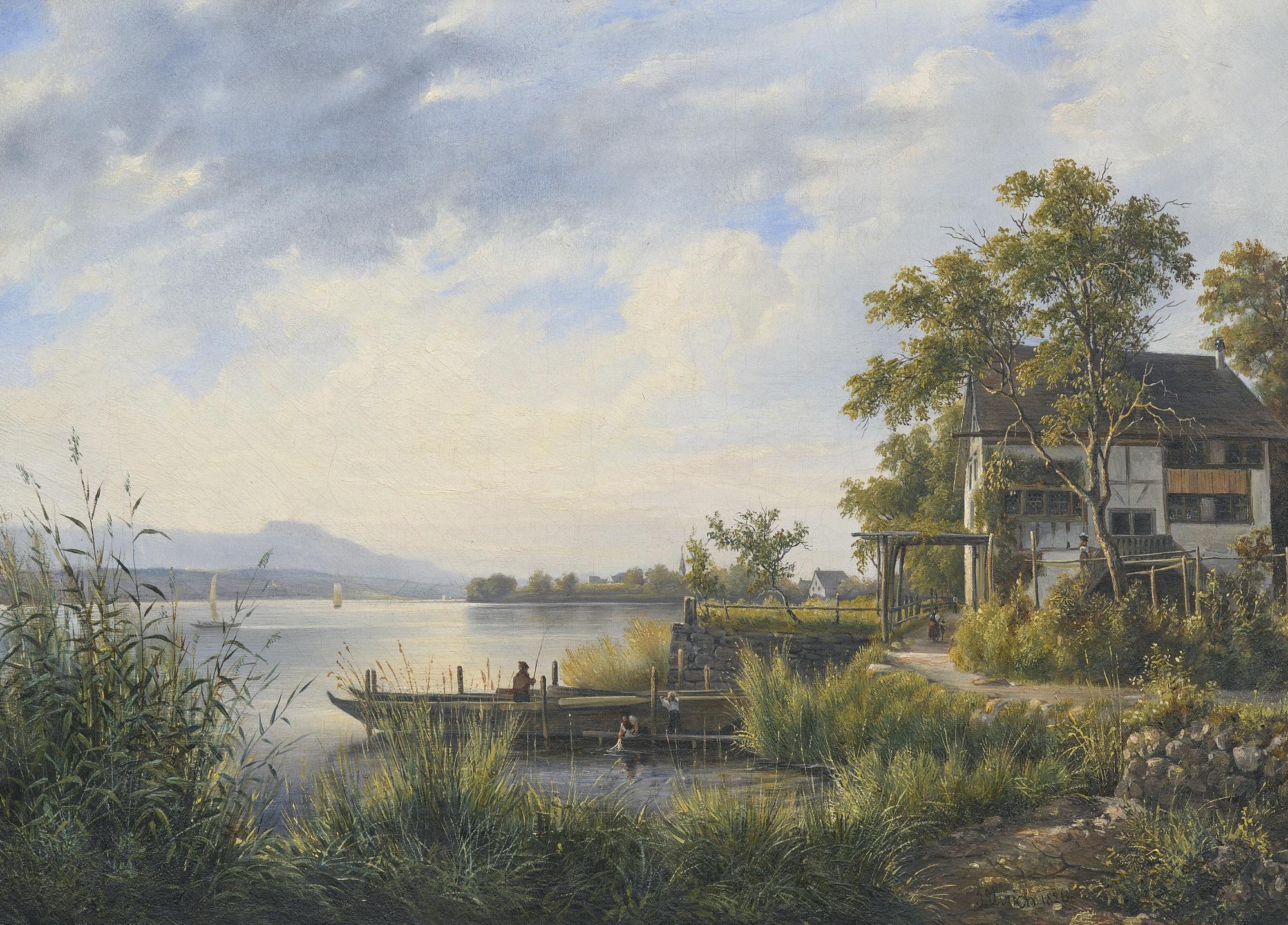 Johann Jakob Ulrich - Landgut Am Zürichsee, 1826