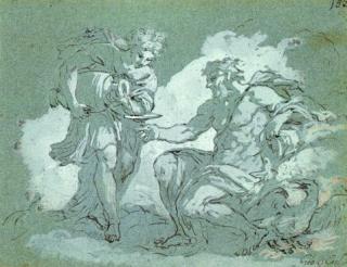 Johann Karl Loth - Jupiter und Ganymed