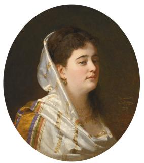 Johann Köler - Portrait Of A Lady