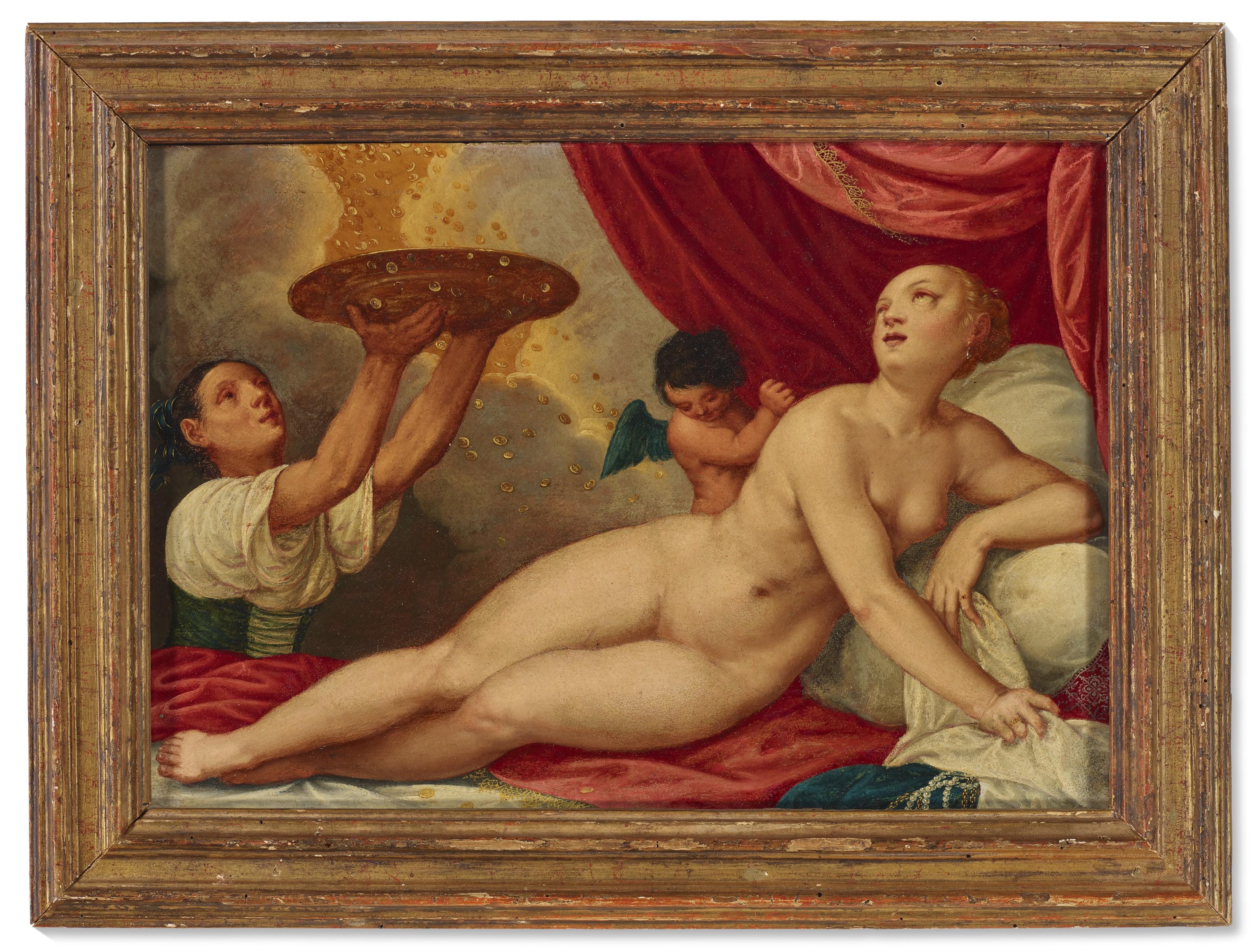 Johann König - Danaë