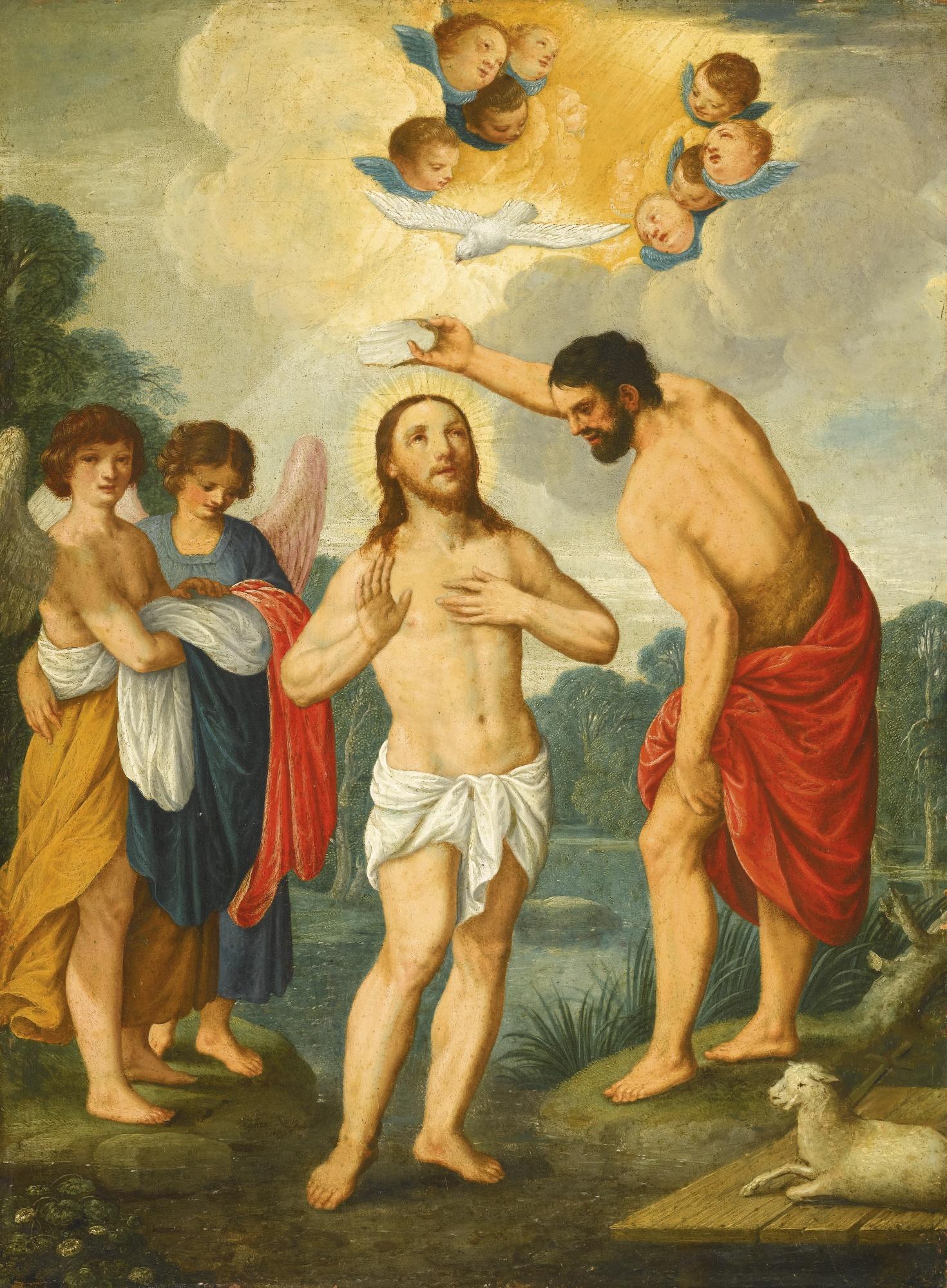 Johann König - The Baptism Of Christ
