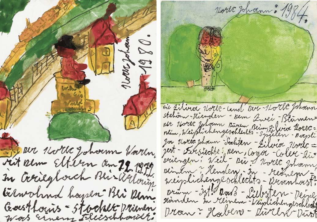 Johann Korec - Untitled and Untitled