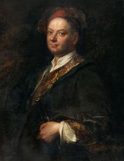 Johann Kupetzky - Johann Andreas Schmid (1691-?) in Jägerkleidung