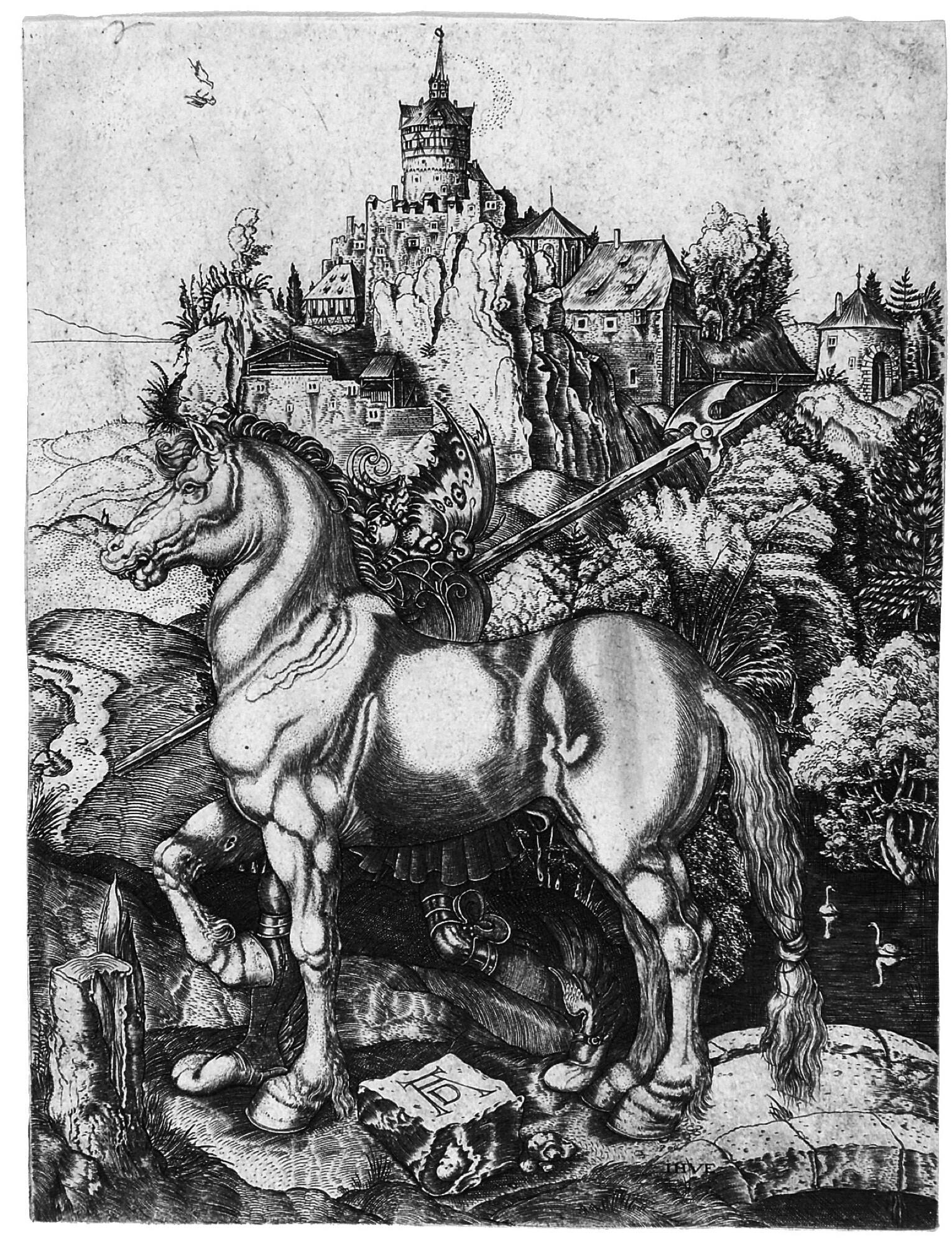 Johann Ladenspelder - Das kleine Pferd.