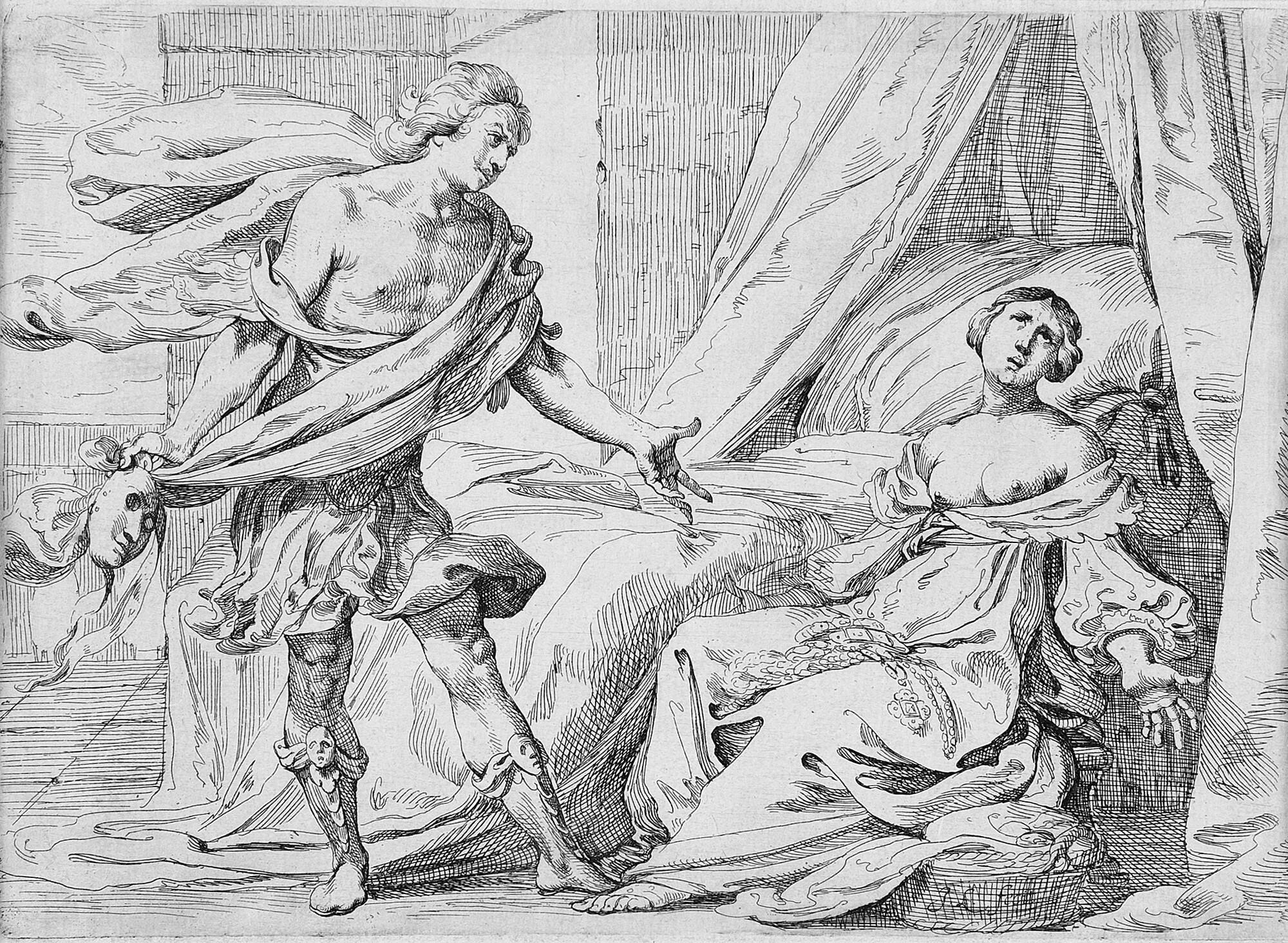 Johann Liss - Cephalus und Procris.