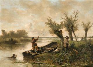 Johann Mari ten Kate - Entenjagd