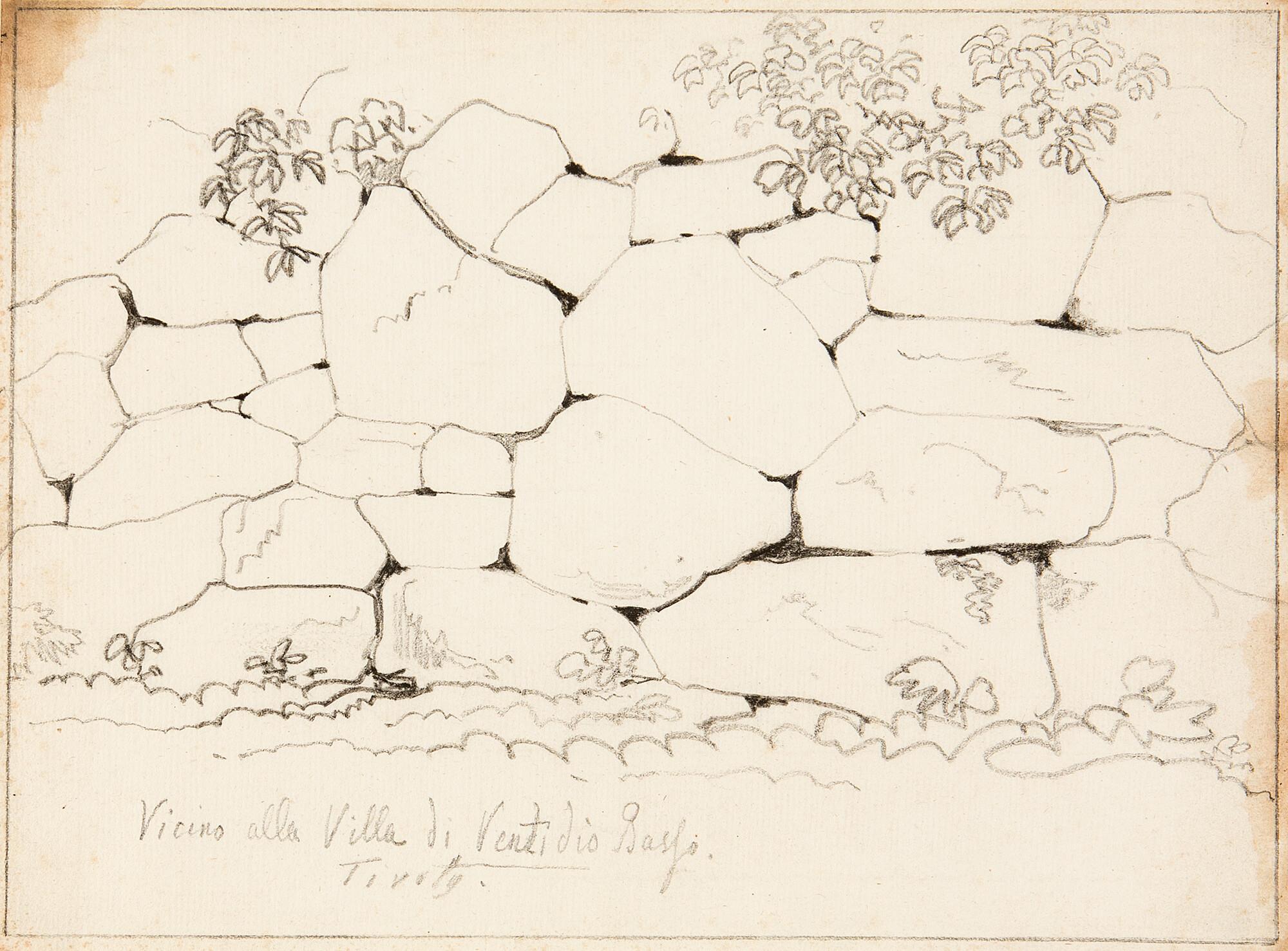 Johann Martin von Rohden - 2 Bll.: „Vicino Sorent“ – „Vicino alla Villa di