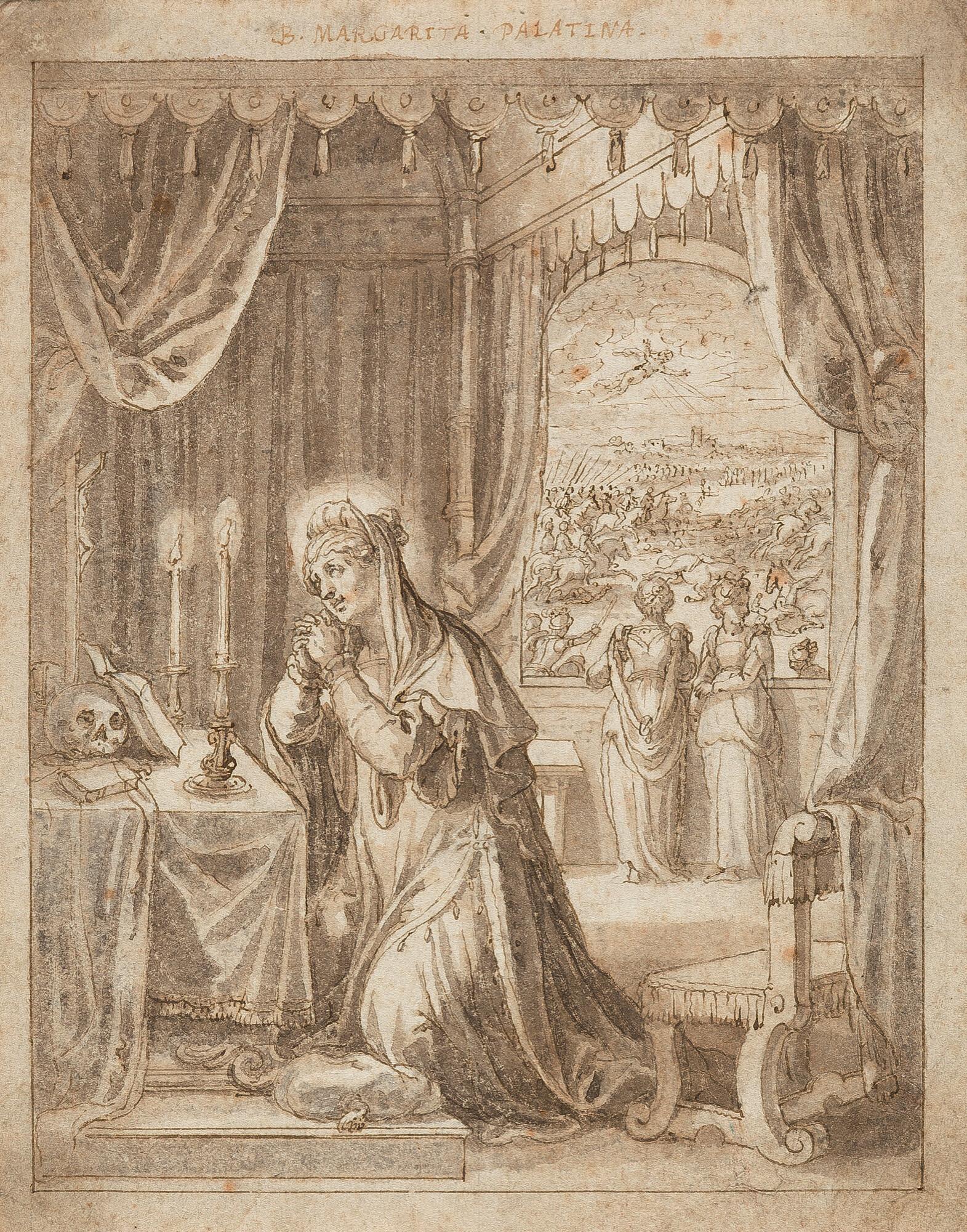 Johann Mathias Kager - „B MARGARITA PALATINA“.