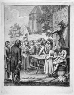 Johann Michael Mettenleitner - 13 Bll.: Diverse historische Darstellungen und Genreszenen.