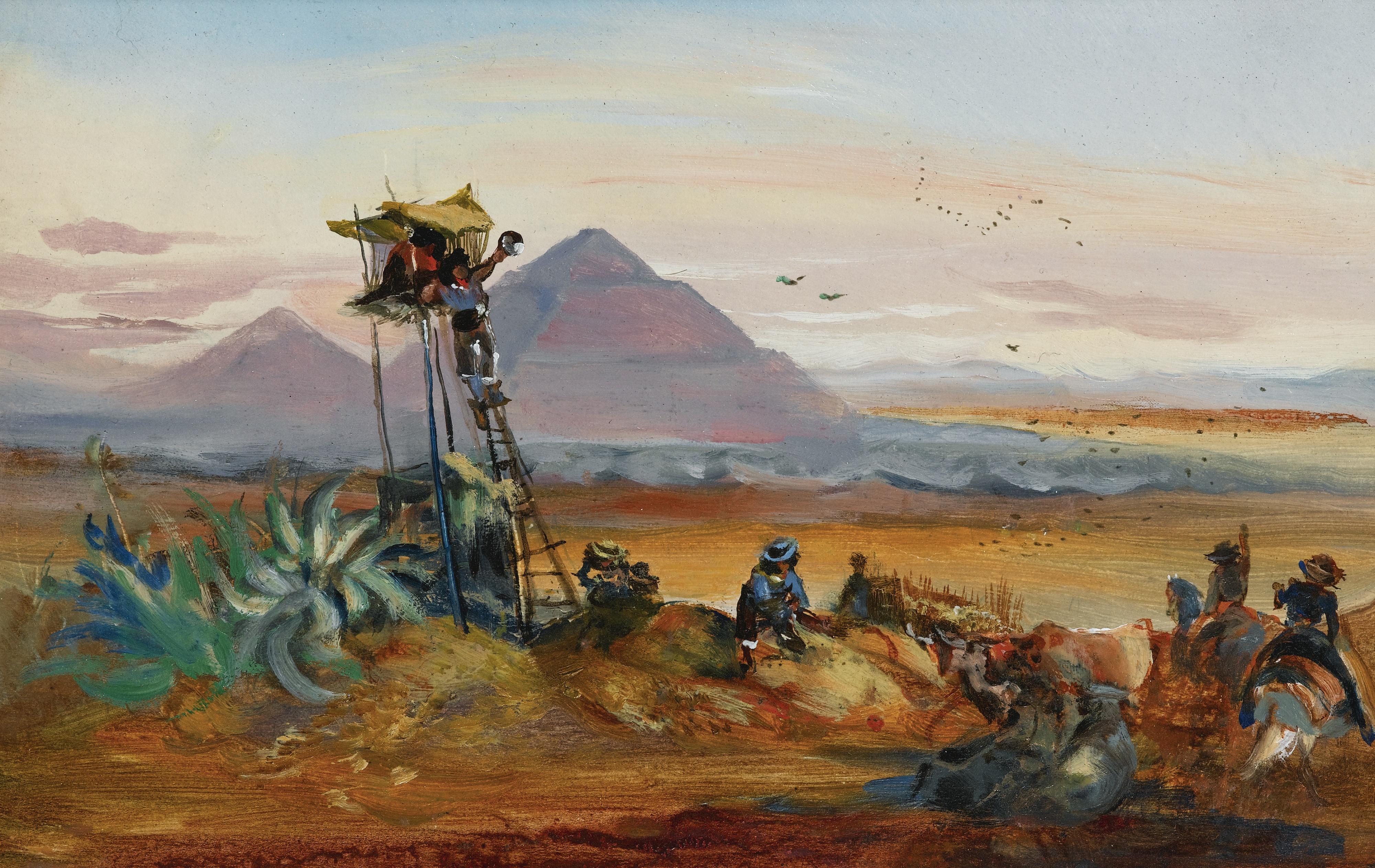 Johann Moritz Rugendas - Teotihuacán