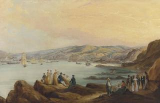 Johann Moritz Rugendas - The Beach Of El Membrillo, Valparaíso
