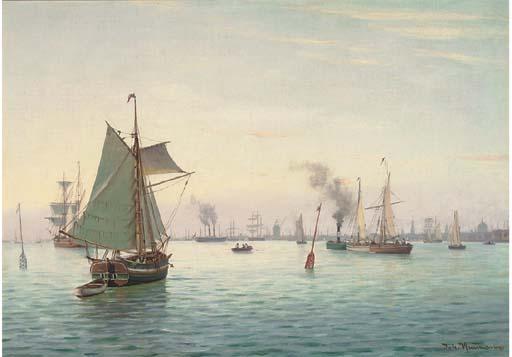 Johann Neumann - Shipping off Copenhagen