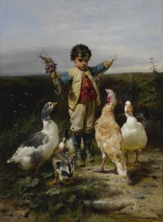 Johann Till - Austrian The Little Goose Boy