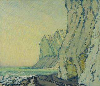 Johann Walter-Kurau - Baltic Sea Cliffs