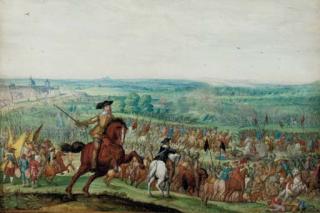 Johann Wilhelm Baur - King Gustavus Adolfus of Sweden at the Battle of Lutzen