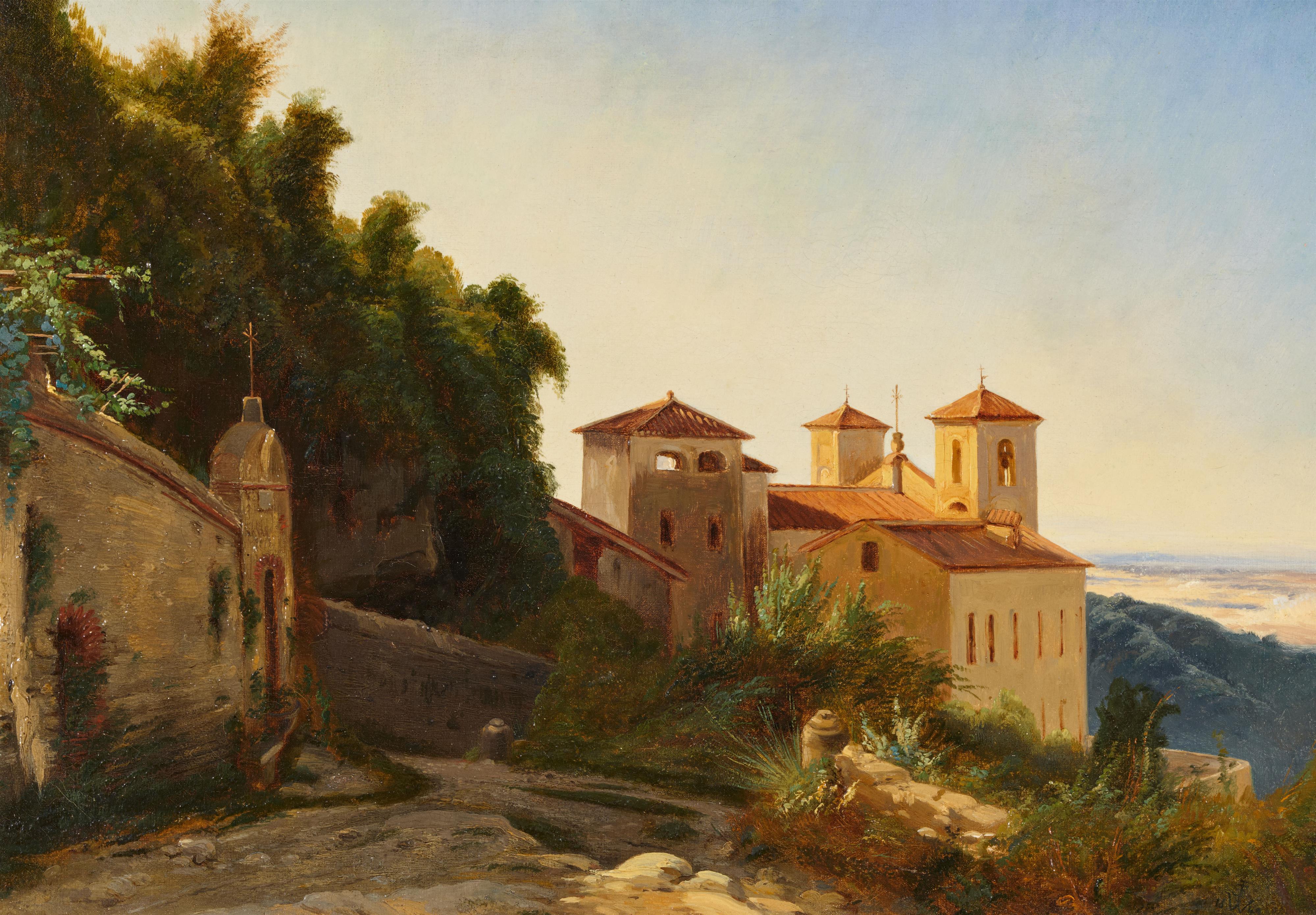 Johann Wilhelm Schirmer - Kloster in Italien