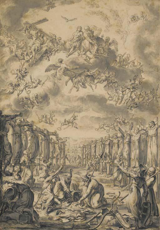 Johann Wolfgang Baumgartner - Le Martyre des Jésuites missionnaires en Asie