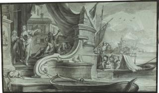 Johann Wolfgang Baumgartner - Morgen (mit erwachenden Schläfern bei Sonnenaufgang).