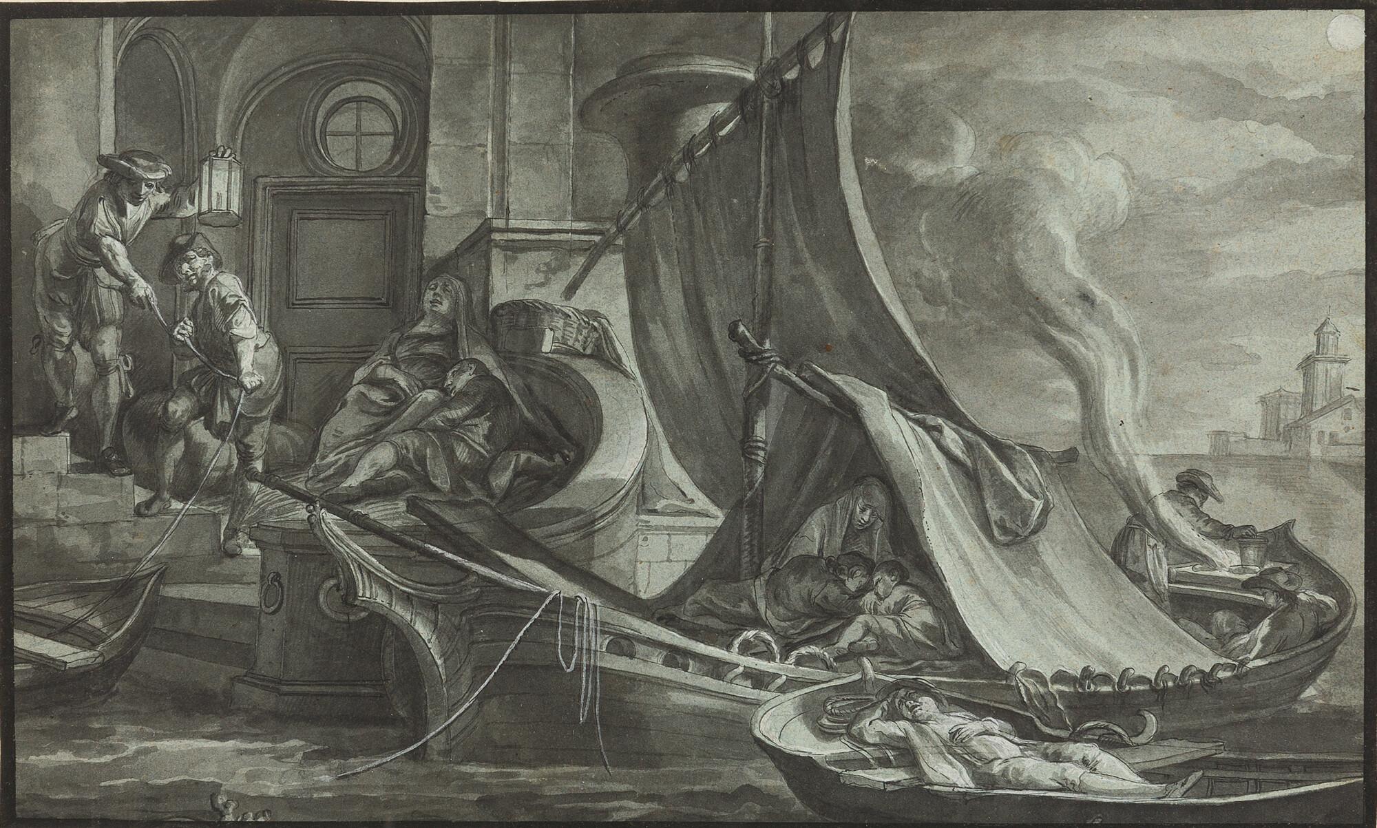 Johann Wolfgang Baumgartner - Nacht (zur See).