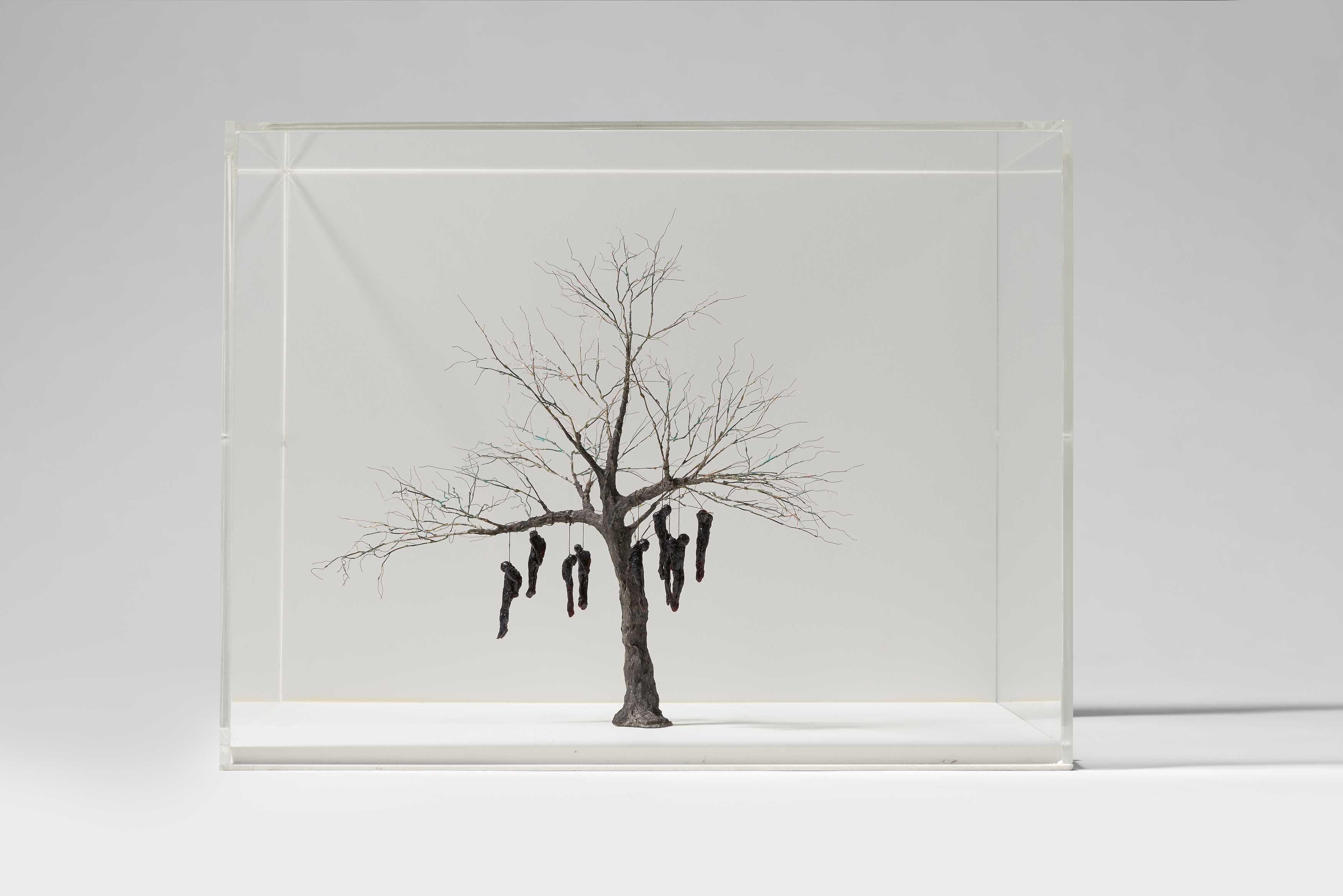 Johanna Karlsson - Ohne Titel (Nach Jacques Callot, La Pendaison (Pl. II) aus: Les Grandes Miseres de la Guerre, 1632).