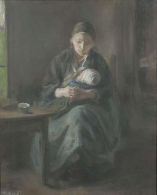 Johannes Albert Neuhuys - Mother And Child