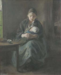Johannes Albert Neuhuys - Mother And Child