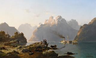 Johannes Bartholomäus Duntze - Abschied vom Fjord