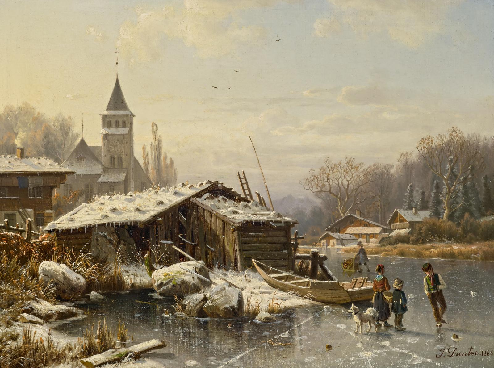 Johannes Bartholomäus Duntze - Wintertag