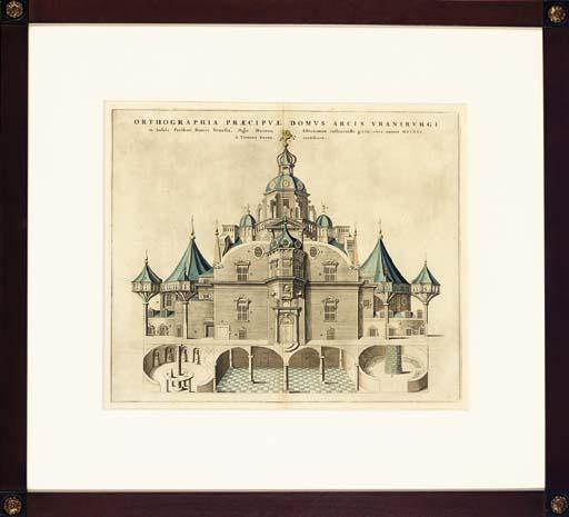 Johannes Blaeu - Stellaeburgum Sive Observatorium Subterranean: Three Plates