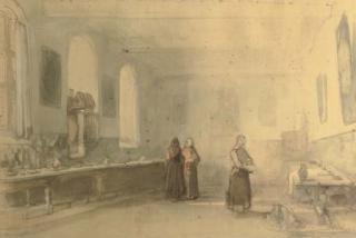 Johannes Bosboom - In The Monastry