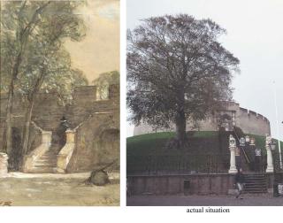 Johannes Bosboom - The Burgt in Leiden